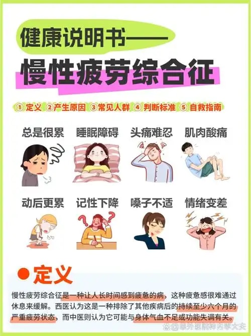 疲劳综合征调理